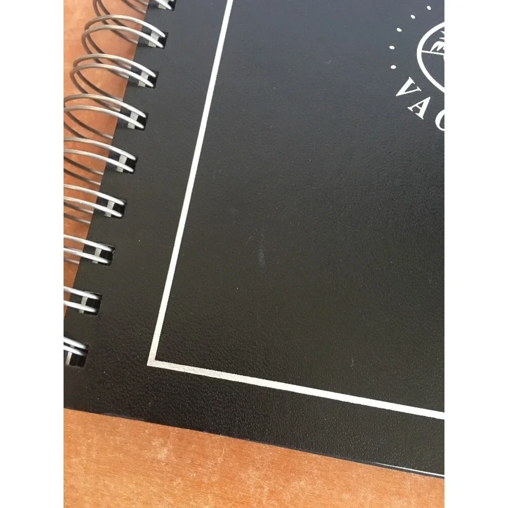 Disney Vacation Club Member Binder Photo Album Book Black 15 Pages 9x9 DVC RARE‎